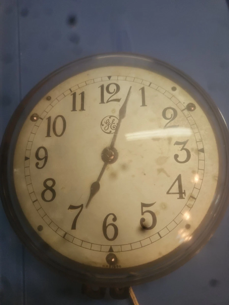 GE Collectible Wall Clocks 1920-1949 Time Period Manufactured for