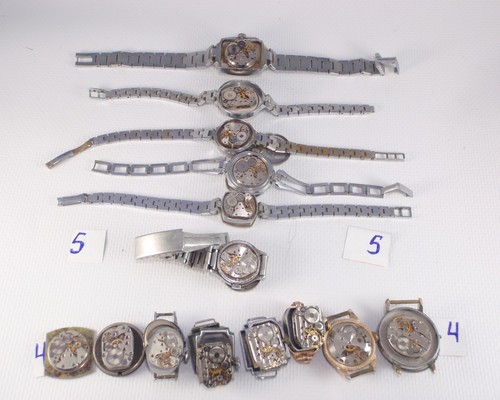 Women's Watches 30pcs USSR for PARTS or REPAIR Vintage Soviet Mechanical Watch - Picture 9 of 9