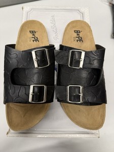 Rare Bape Sta A Bathing Ape x Tatami Birkenstock Sz 8 Rare Sandals Black NIB Birkenstock Tatami Sandals Indiana Men main image 4