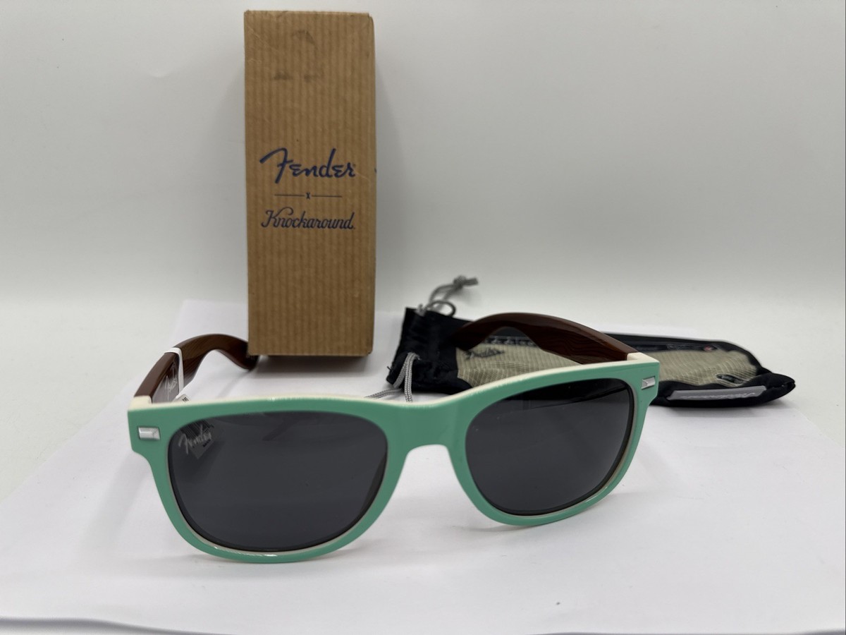 Knockaround X Tender Surf Green Polarized Sunglasses 54-21  display picture 1