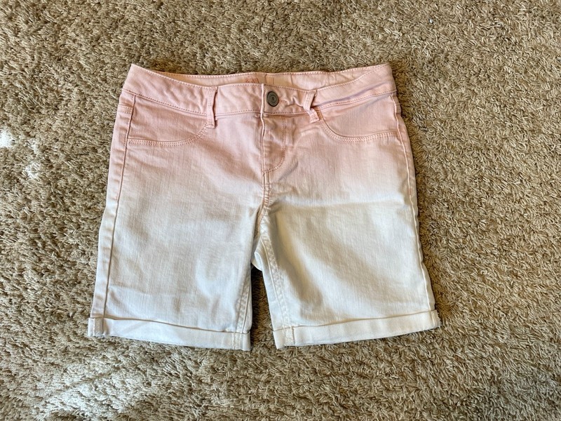 Girl’s SO Ombre Cuffed Jean Shorts Size 12.5 EUC!