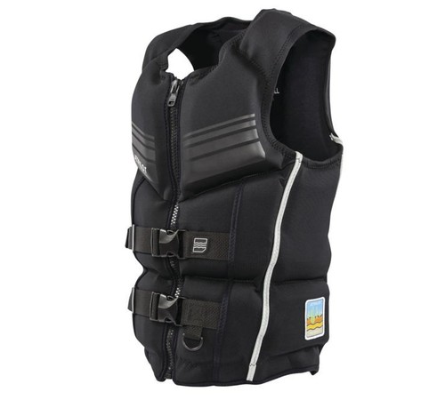 Jetpilot Shaun Murray CGA Approved made with Neoprene Vest (X-Small, Black)