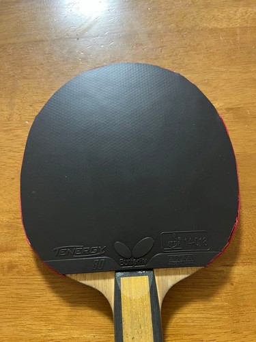 Butterfly Tenergy 80 Table Tennis Rubber Black Extra Thick High Spin Control