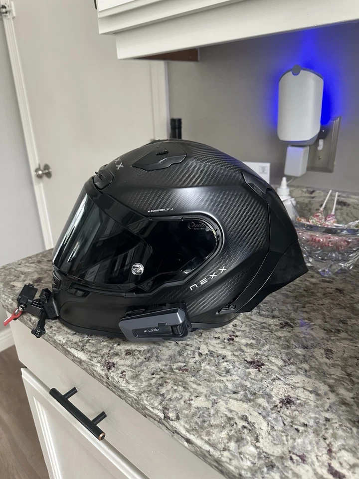 Capacete de motocicleta Nexx X.R3R Zero Pro 2 fibra de carbono (XS-2XL) (3 cores) - Imagem 3 de 4