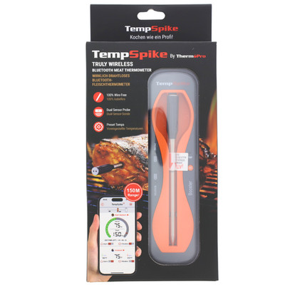 ThermoPro TempSpike Fleischthermometer Bluetooth 150m kabellos