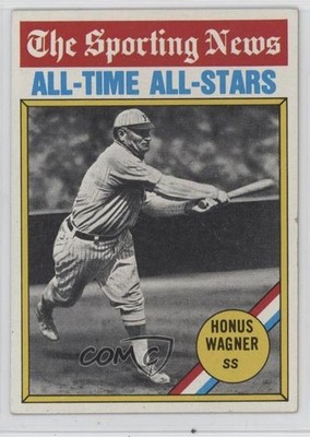 1976 Topps The Sporting News AllTime All-Stars Honus Wagner #344 HOF 1t8y