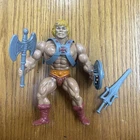 Nice Vintage Motu He-Man Action Figure Mexico 1981 Shield Sword Armor Complete