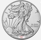 1oz American Silver Eagle (RandomYrs) Silver went UP 8.64% in ONE WEEK, buy NOW