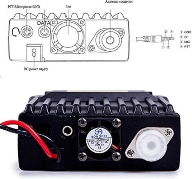 QYT KT-8900D Upgrade Version of KT-8900 Dual Band Mini Car Radio Transceiver