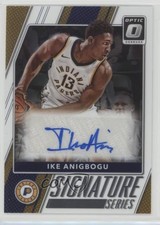 2017-18 Panini Donruss Optic Signature Series Ike Anigbogu #10 Auto 2r7