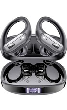 Wireless Bluetooth Ear-hook Sports Earbuds, Waterproof, LED Display, Charging C  