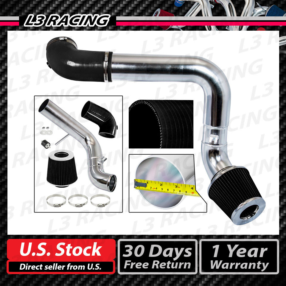 BLACK COLD AIR INTAKE KIT+FILTER FOR 05-10 Charger Magnum HEMI 5.7/6.1 V8