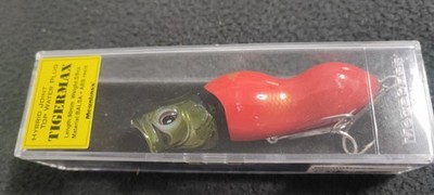 Megabass Tiger Max Handmade Balsaholz Topwater Wobbler Macha Head