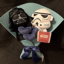 NEW Star Wars Plush Bouquet Stormtrooper Darth Vader Disney Licensed Easter