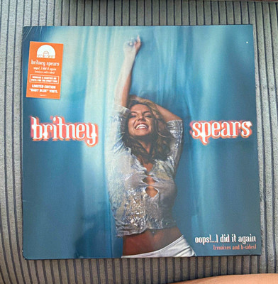 Britney Spears Oops!... I Did It Again Remixes & B-Sides LP blau Vinyl RCA