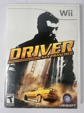 Nintendo Wii Driver: San Francisco Racing Game 2011 Complete CIB + Manual