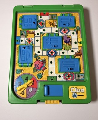 Vintage Waddingtons Clue Jr. 1994 Mystery Travel Game Complete Board 