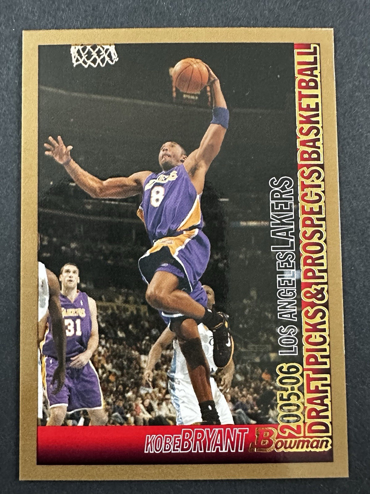 2005-06 Bowman Draft Picks & Prospects - Kobe Bryant #69 Gold