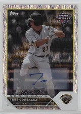 2023 Topps Pro Debut Sparkle Foil Auto 68/199 Tres Gonzalez #PD-191 Auto gh4