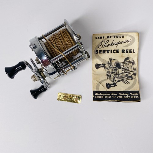 Moulinet De Pêche Vintage Shakespeare Service 1944 - Modèle GE - Eau Douce - USA