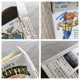 UF3435 Square's Tom Sawyer BOXED NES Famicom Japan