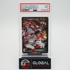 Team Magma's Groudon Ex #015 XY Double Crisis 1st Ed Japanese Pokemon 2015 PSA 9