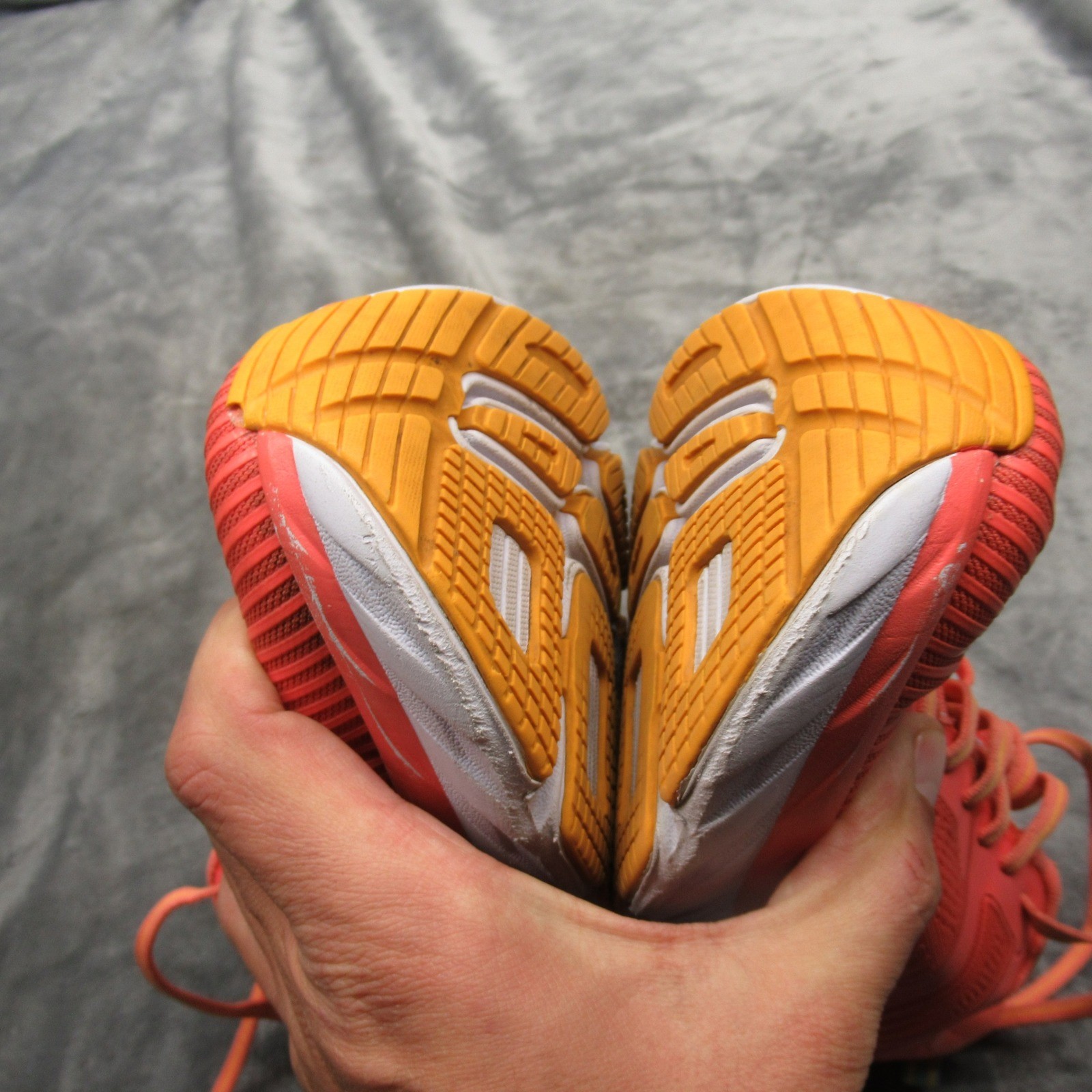 Hoka Bondi 7 Womens Shoes 8 Salmon Running Lightweight Jog Gym Active Hike Jog thumbnail 17