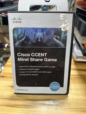 CISCO CCENT Mind Share Game By Cisco Systems Inc CD-ROM 