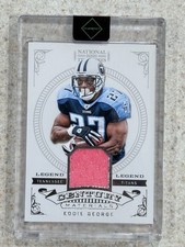 2012 Panini National Treasures - Legend Century Materials Eddie George /99🔥 #22
