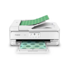 Canon - PIXMA TS9521Ca Wireless All-In-One Inkjet Printer - White