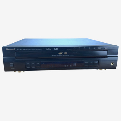 Sherwood CDC-5090R 5-Disc CD Changer Player DTS Optical Out Digi-Link TESTED