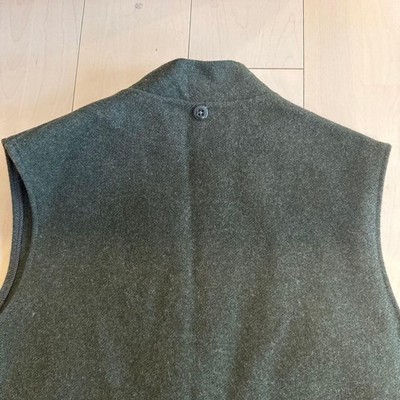 Filson Virgin Wool 100% Vest Green XXL Made in USA Excellent