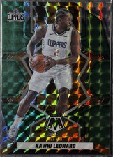2021-22 Panini Mosaic - All-NBA Kawhi Leonard #285 Green Mosaic Prizm Rare