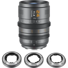 SIRUI VP-1 Vision Prime 1 T1.4 Full Frame Cine Lens, 24mm Manual Focus