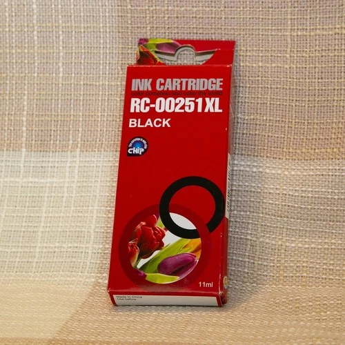 Unopened: Unbranded Black Ink Cartridge RC-00251XL for Canon Pixma