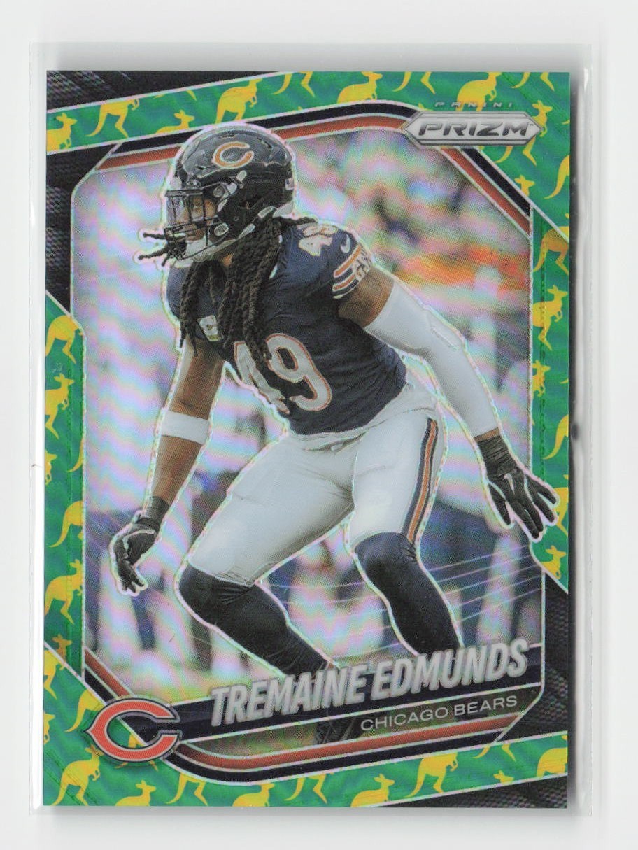 2025 Panini Prizm Prizms Kangaroo #245 Tremaine Edmunds /61