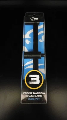 Kevin Nash Buzz Bars 3 Rod matt schwarz Front Narrow 19cm Black Serie T2734 SALE - Bild 1 von 4