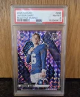 2025 Panini Mosaic Jaxson Dart Reactive Purple Vatiation (RC) PSA 8 - Giants