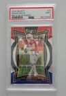 COLORMATCH Panini Select - Concourse Drake Maye  Red & Blue Shock Prizm (RC)