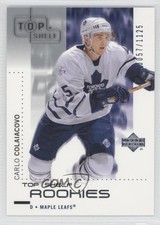 2002-03 Upper Deck Top Shelf 57/1125 Carlo Colaiacovo #102 0f8