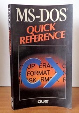 M. S.-DOS Quick Reference Que Q... by Que Development Grou Paperback / softback