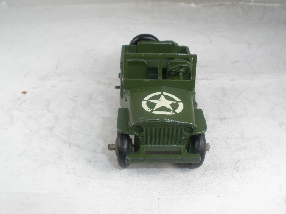 England Dinky Toys Army #153a All Original WWII JEEP EXCELLENT CONDITION - Image 3 of 4