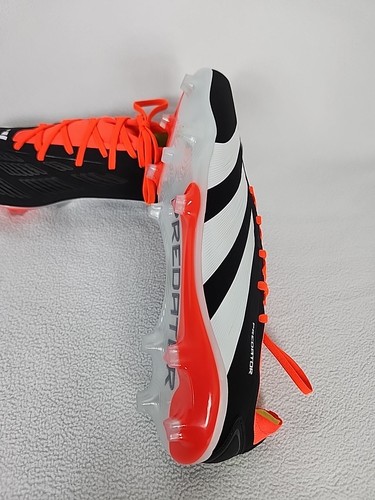 Adidas Predator Pro FG Soccer Cleats Size 12 Men's Black Multi-Color IG7777 - Picture 12 of 12