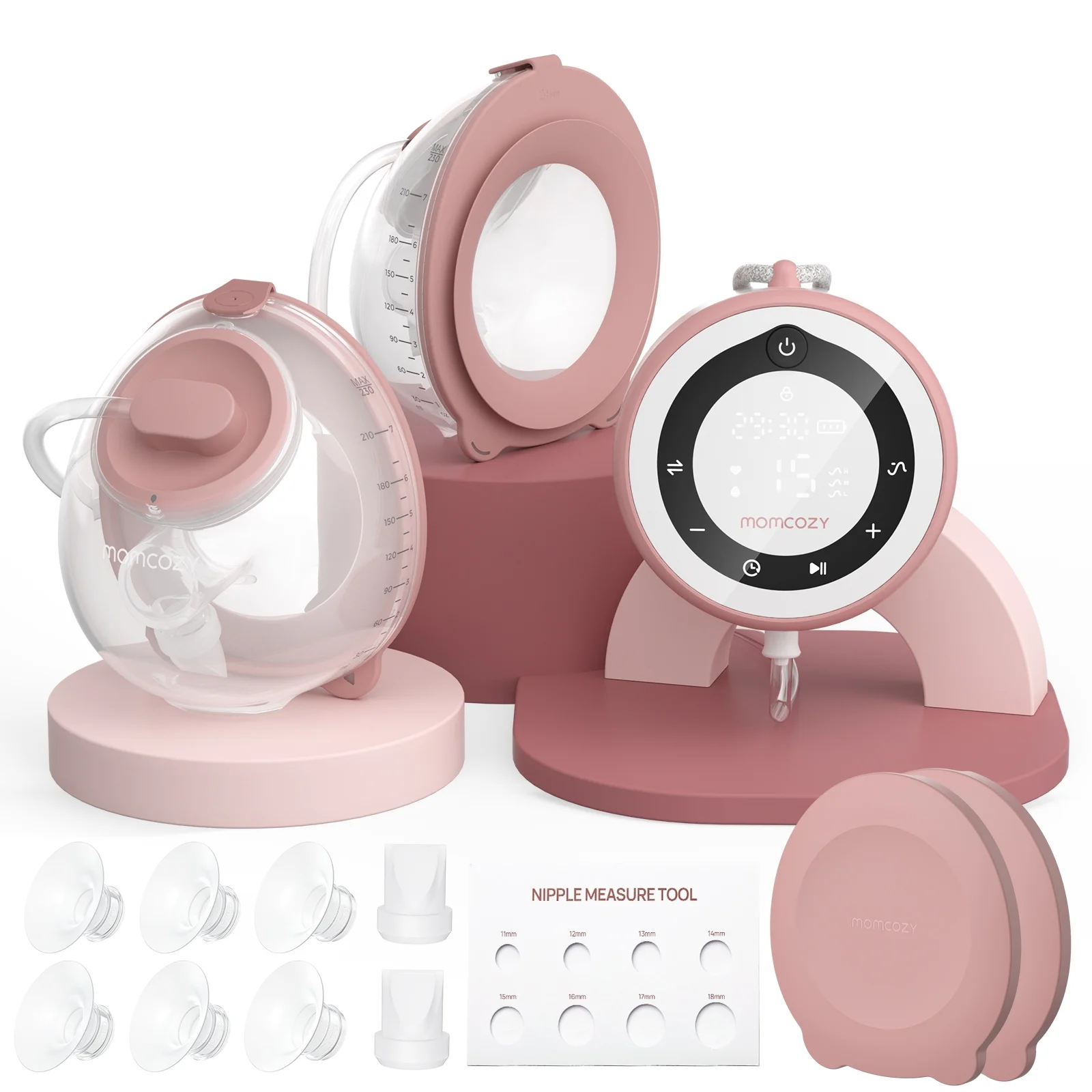 Hospital-Grade V1 Pro Electric Hands-Free Breast Pump with 24M Motor-image