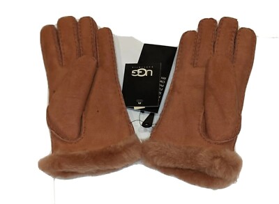 UGG® Australia SHEARLING Baily Gloves, Clay/Pink Small | eBay