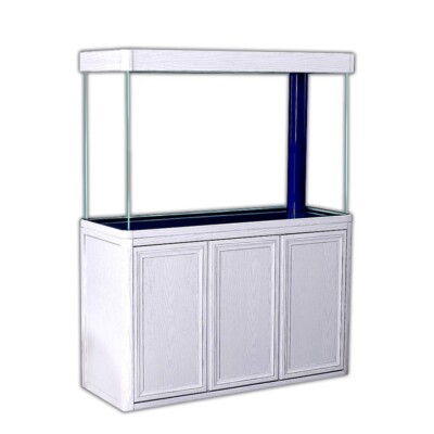 135 Gallon Tempered Glass Aquarium White Oak