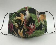 NEW Handmade Adult Cloth Face Covering Mask Nose Wire Filter Pocket 100 Cotton