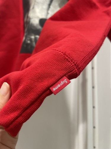 Supreme Slayer Forearms Cutter Crewneck Red Hoodie M - Picture 9 of 19
