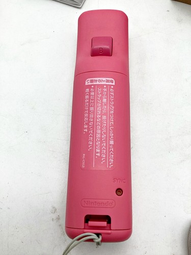 Nintendo Wii Controller Motion Plus Pink OEM Boxed Japan - Picture 4 of 6