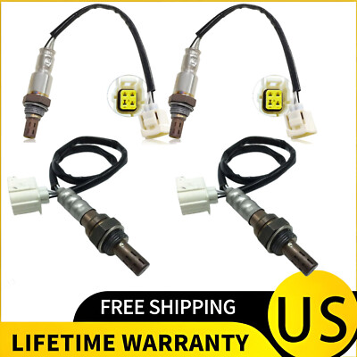 4x Oxygen Sensor Up+Downstream For Dodge Viper 2015-2017 & SRT Viper 2013-2014